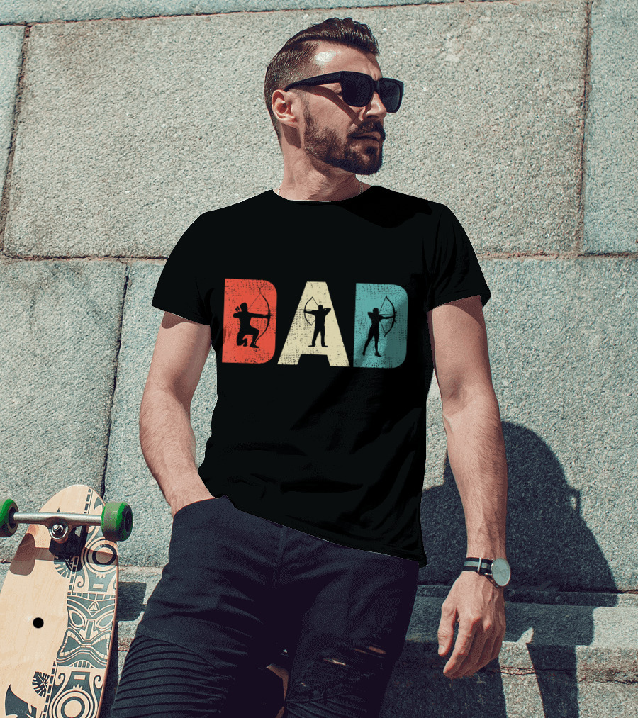 Dad Vintage Archery T-Shirt