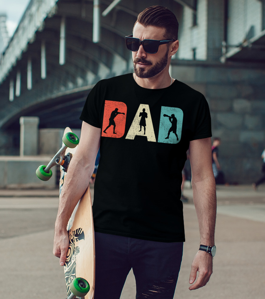 Boxing Dad Vintage T-Shirt
