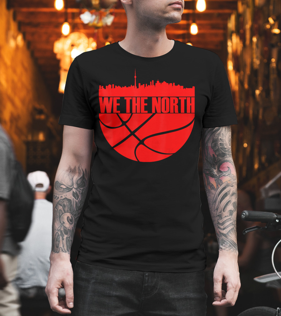 We The North Toronto Skyline Basketball Men's T-Shirt