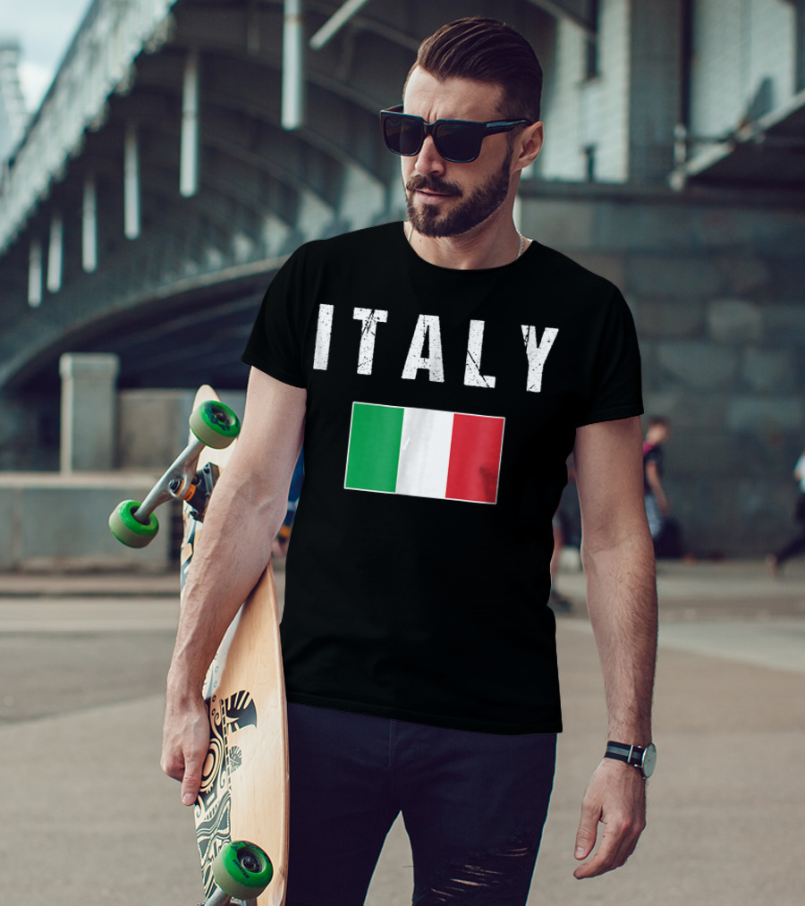 Italy Italian Flag Italia Me T-Shirt