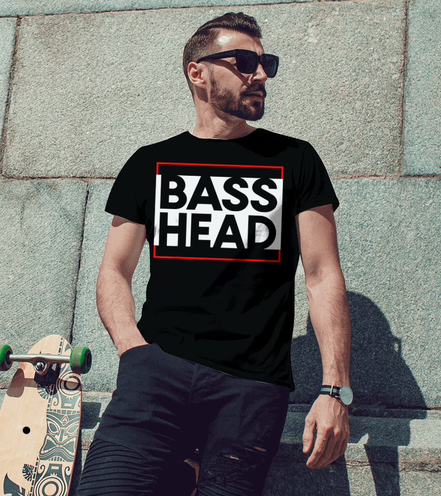 Bass Head Rave EDM Junglist Riddim Dubst T-Shirt