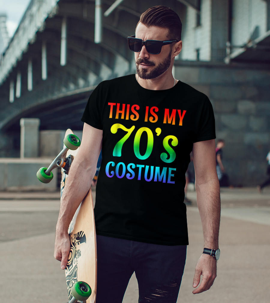 This Is My 70's Costume Halloween 1970s T-Shirt