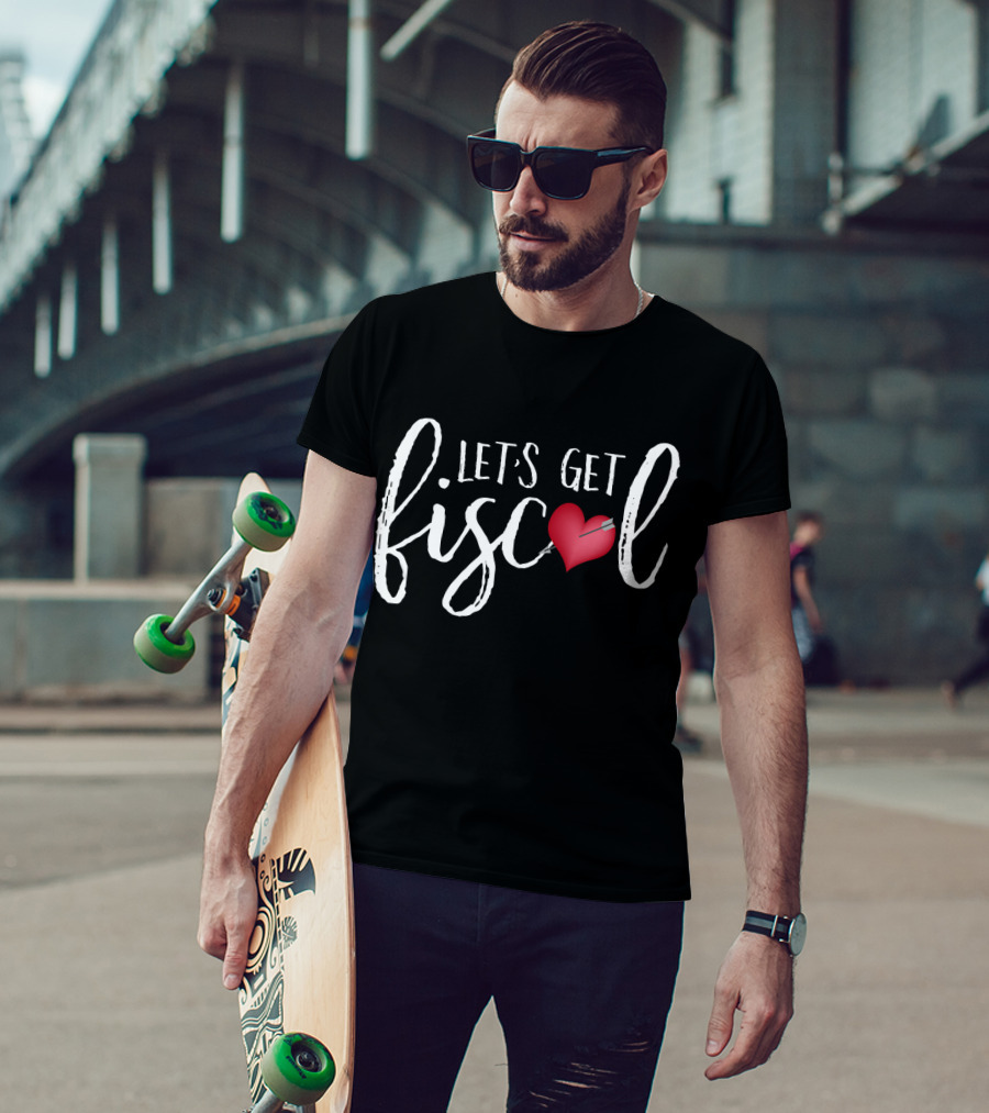 LET'S GET FISCAL Heart Arrow T-Shirt