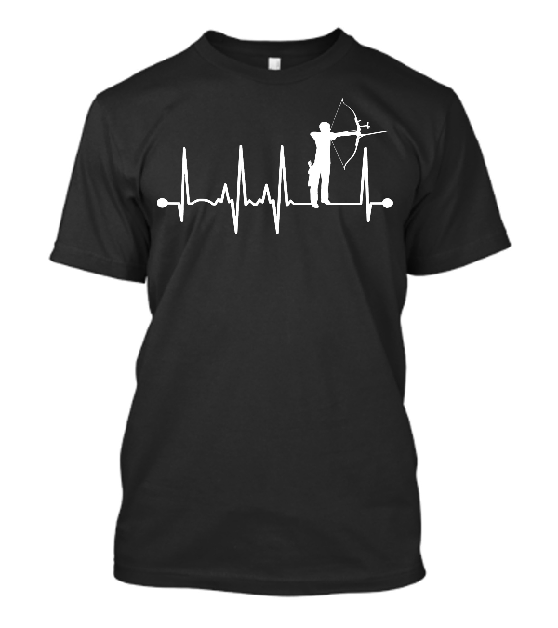 Heartbeat Archer Bow And Arrow Passion T-Shirt