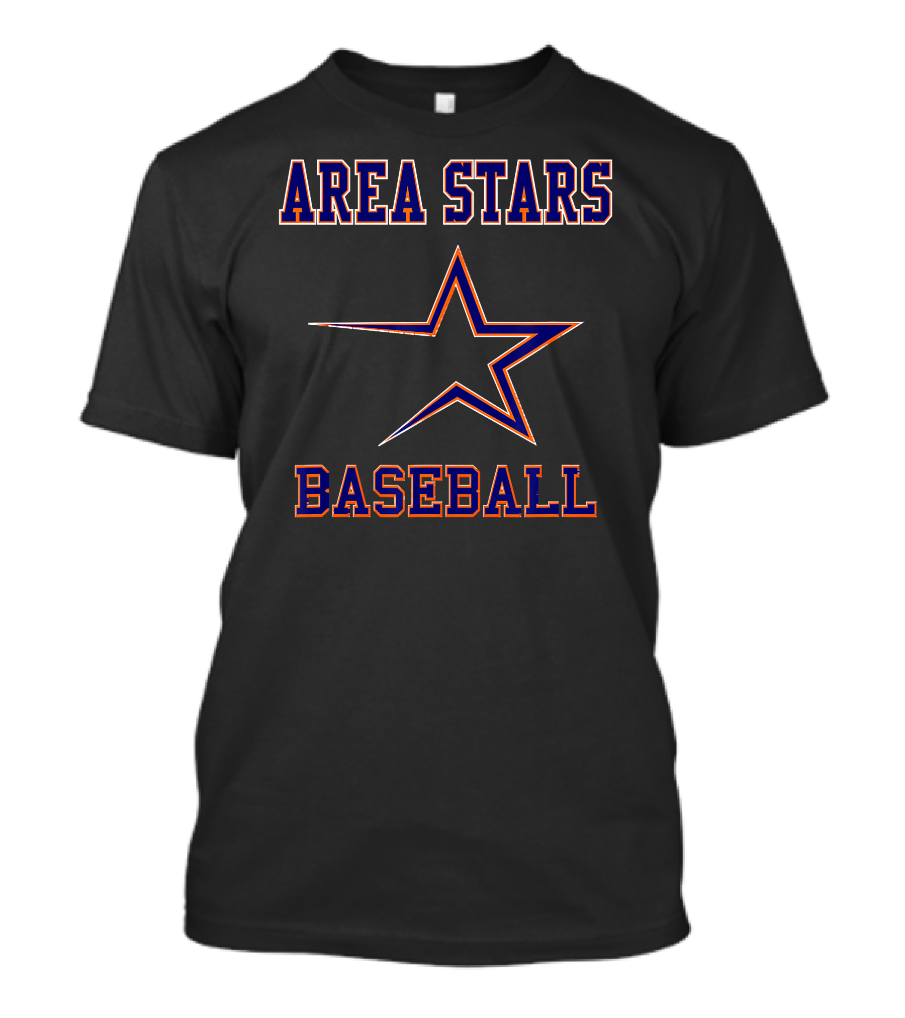 Area Stars Baseball Star T-Shirt