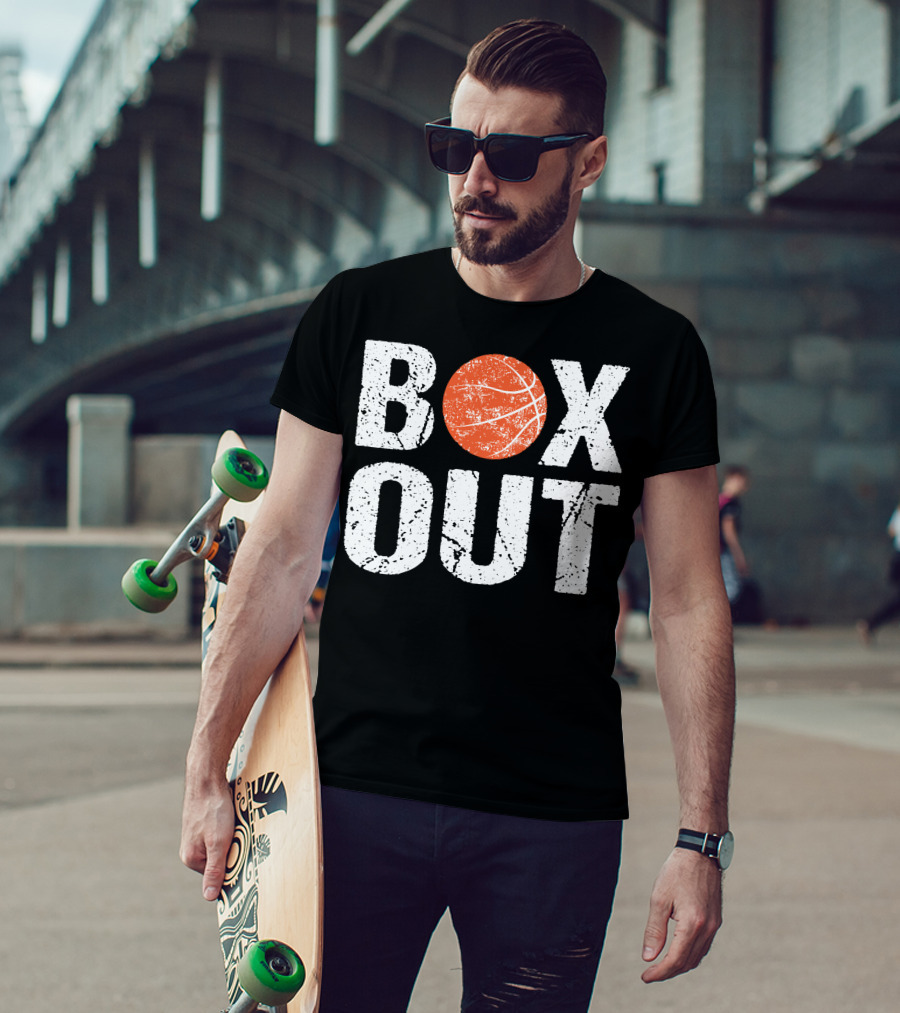 Box Out Basketball Coach Say T-Shirt