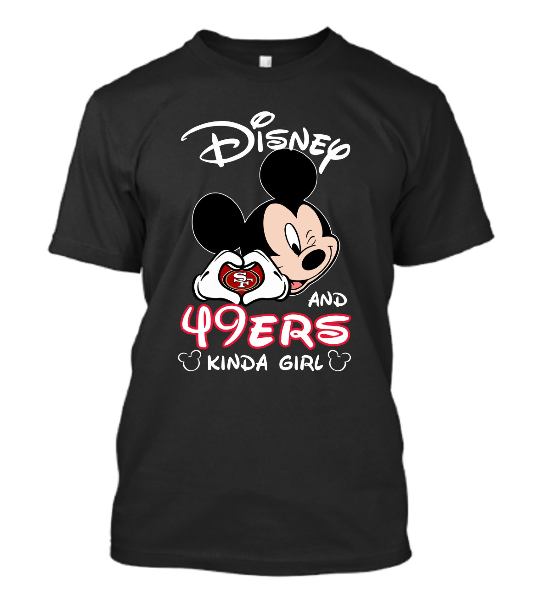 Disney 49ers Kinda Girl T-Shirt