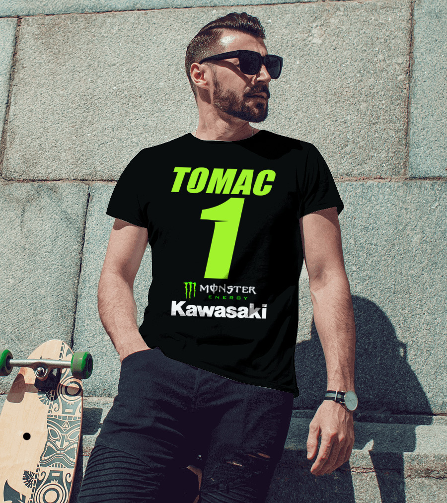 Tomac 1 Monster Energy Kawasaki T-Shirt