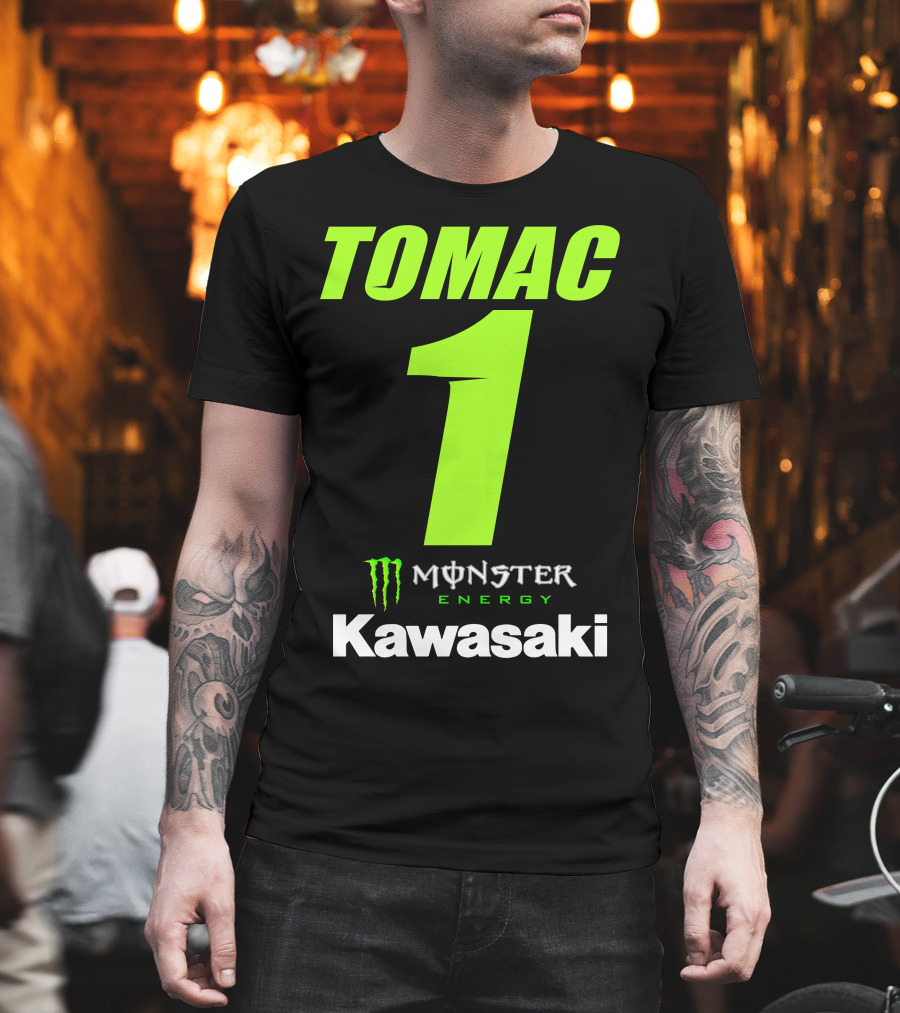 Tomac 1 Monster Energy Kawasaki T-Shirt