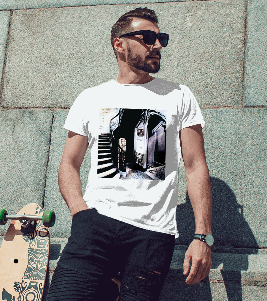 Cocteau Twins Heaven Or Las Vegas Art Nouveau Staircase T-Shirt