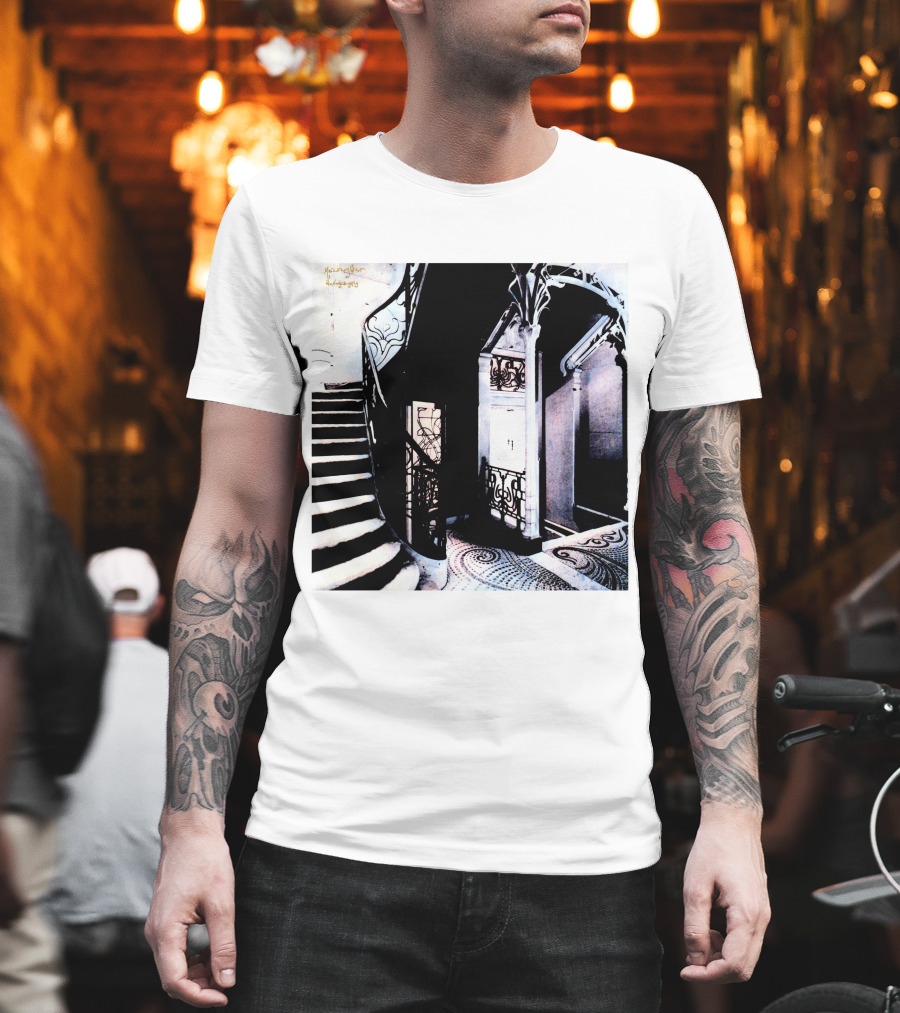 Cocteau Twins Heaven or Las Vegas Art Nouveau Staircase T-Shirt