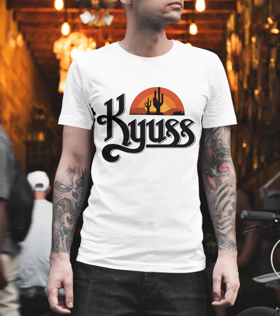 Kyuss Rock Metal Desert Sunset Stoner Hard T-Shirt