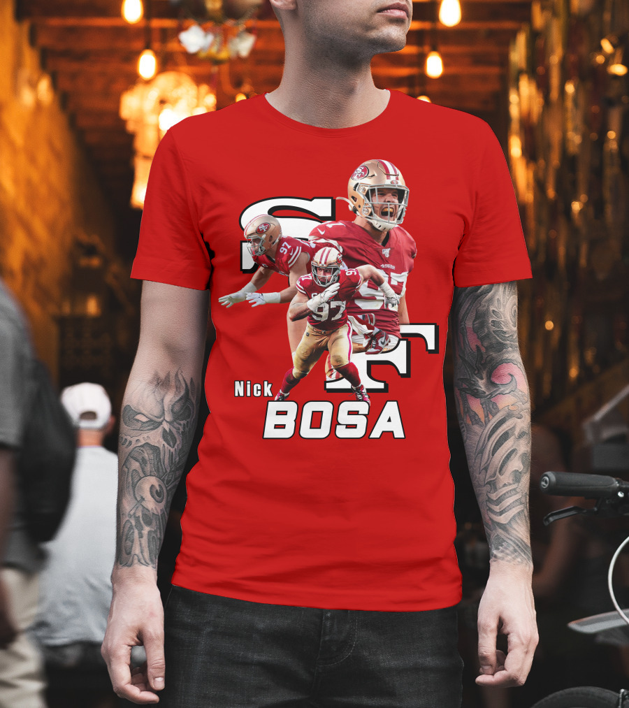 Nick Bosa 49ers Football Player SF T-Shirt