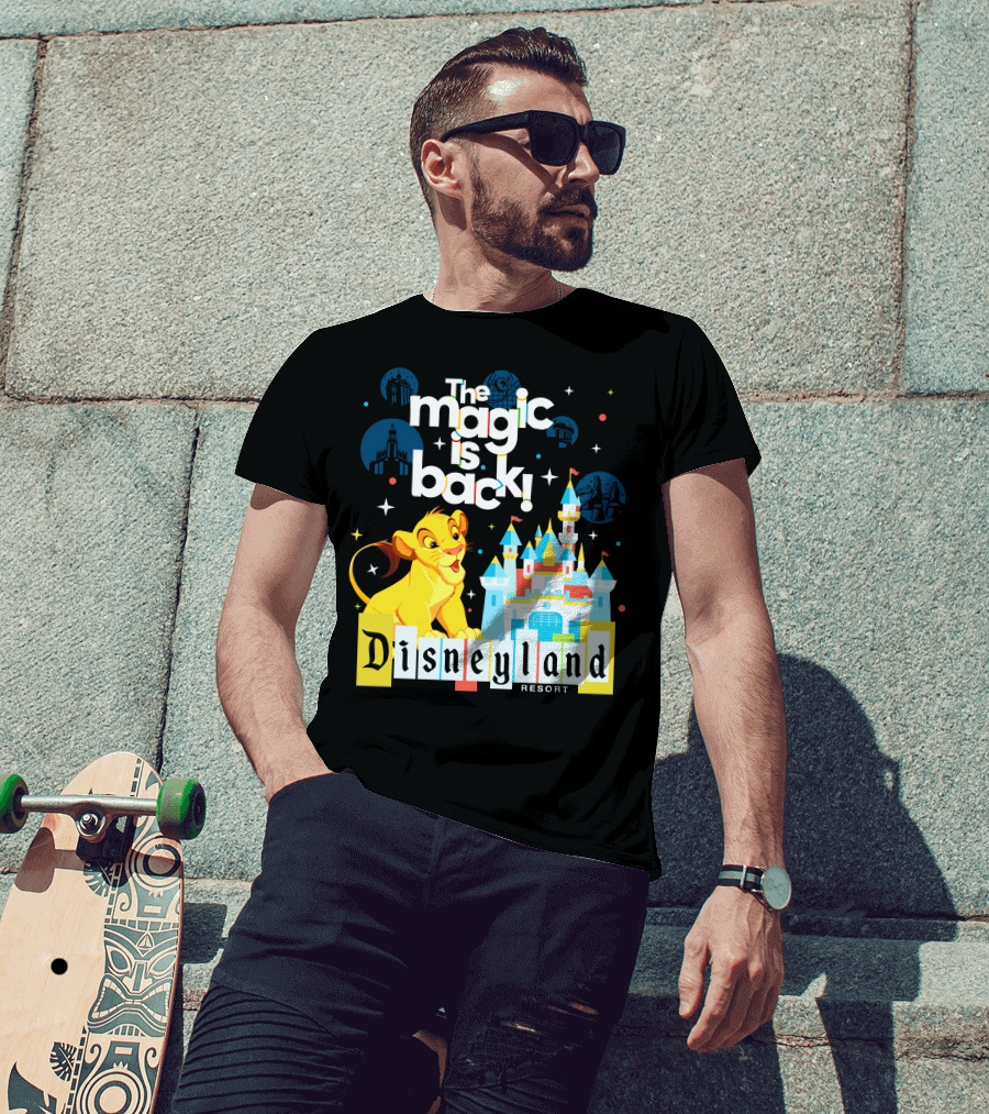 The Magic Is Back Disneyland Resort Simba Lion King T-Shirt