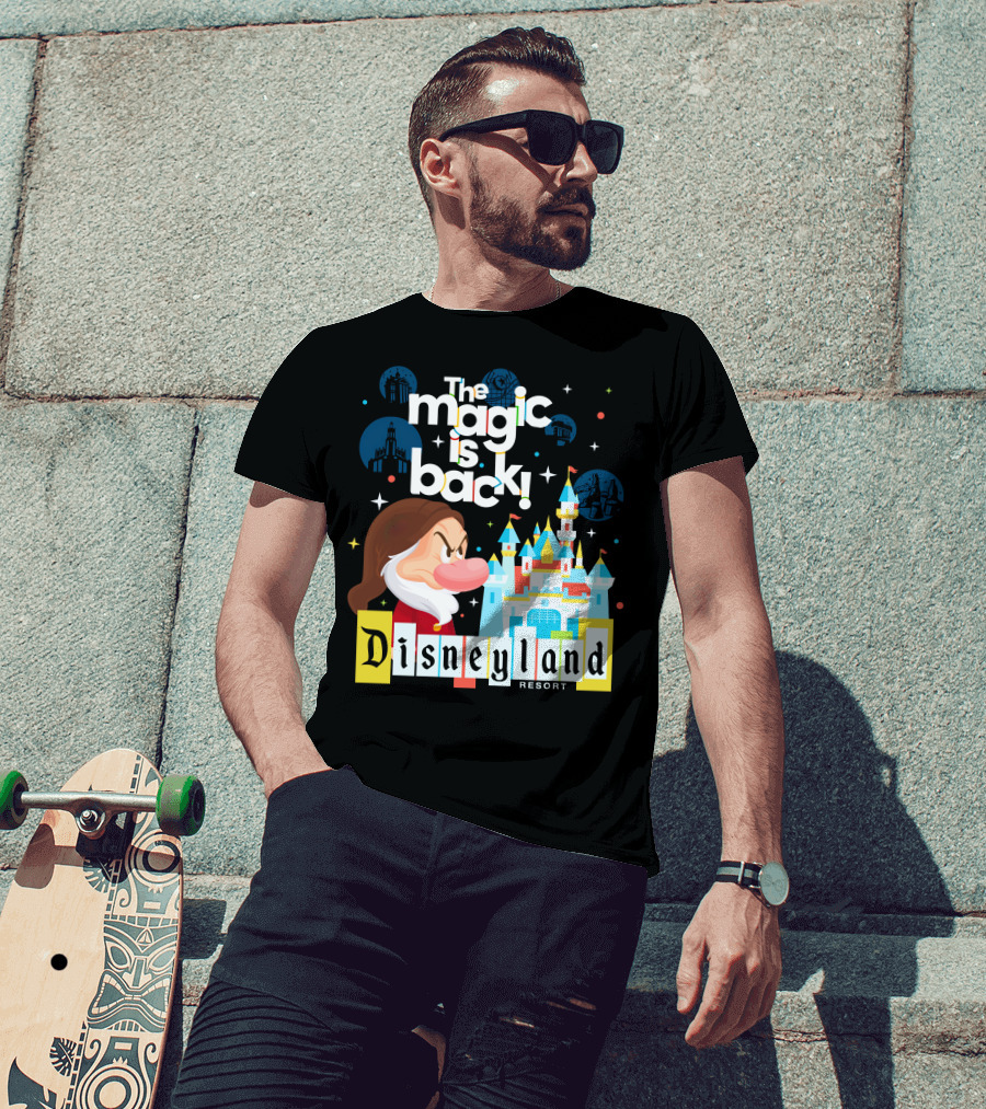 The Magic Is Back Grumpy Disneyland Resort T-Shirt
