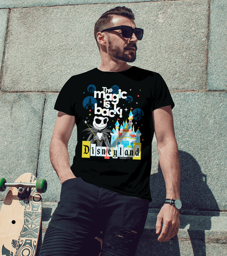 The Magic Is Back Jack Skellington Disneyland Resort T-Shirt