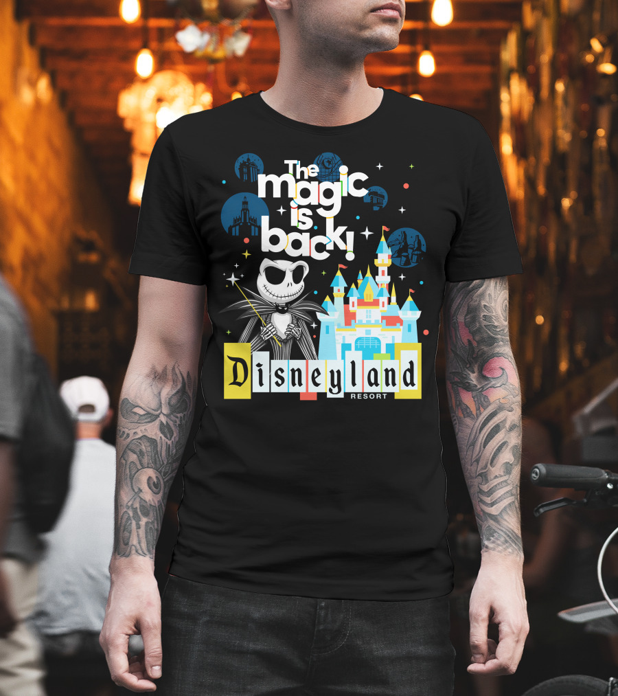 The Magic Is Back Jack Skellington Disneyland Resort T-Shirt