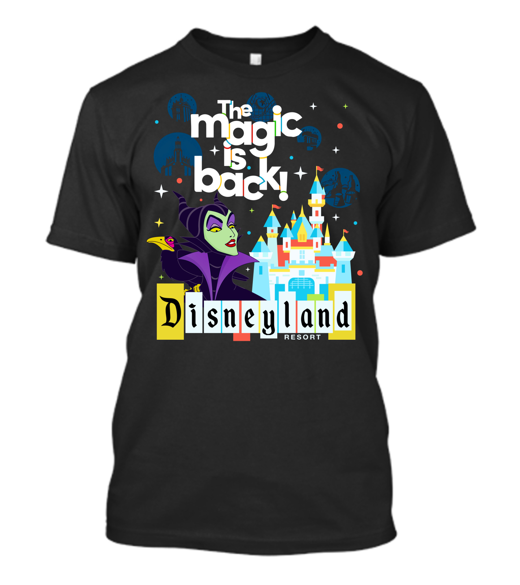 The Magic Is Back Maleficent Disneyland Resort T-Shirt