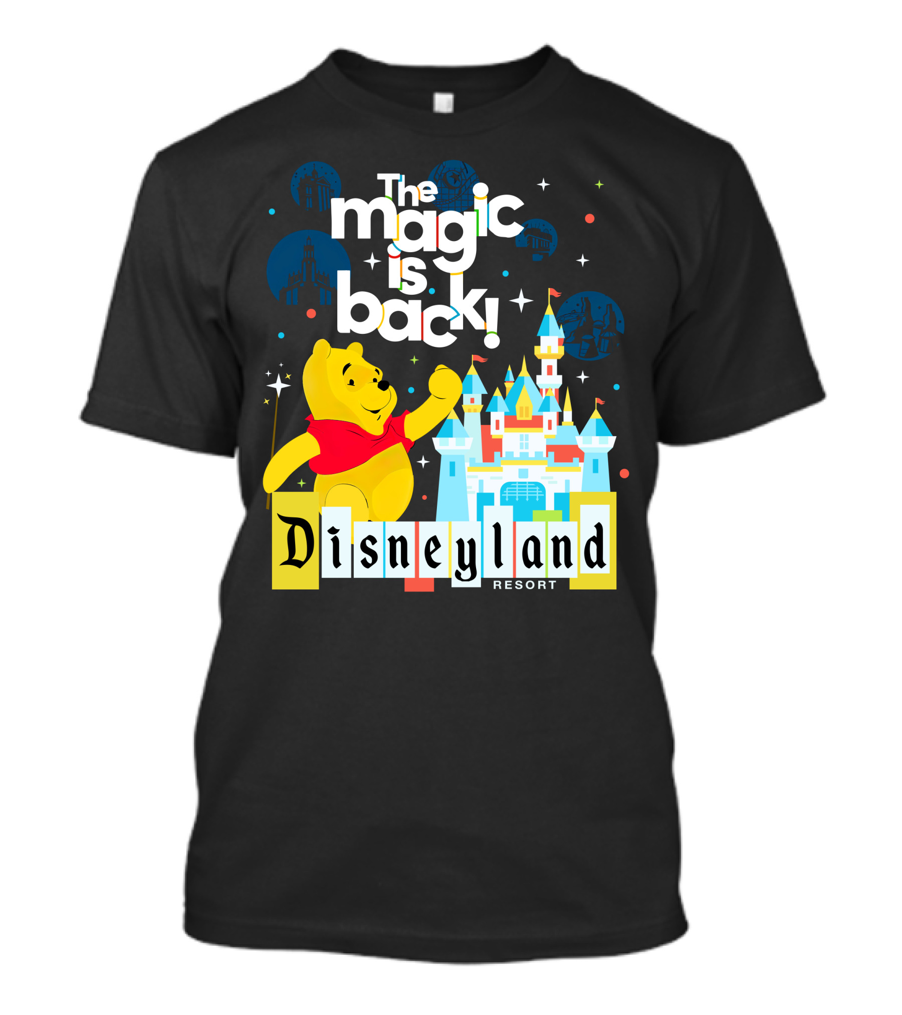 The Magic Is Back Pooh Disneyland Resort T-Shirt