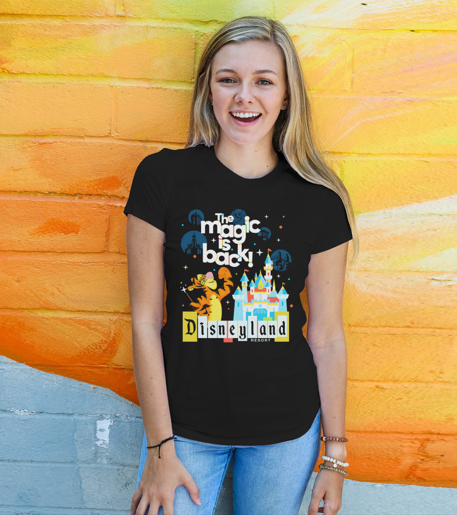 The Magic Is Back Tigger Disneyland Resort T-Shirt