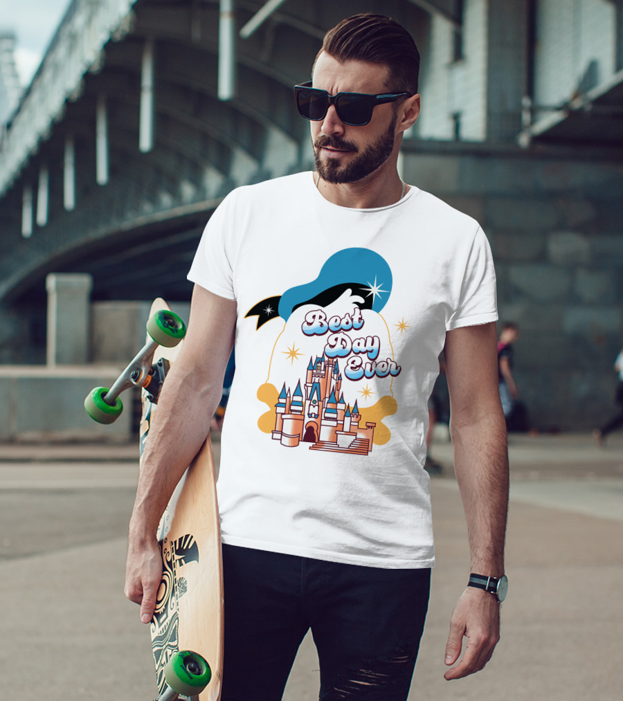 Best Day Ever Castle And Donald Hat T-Shirt