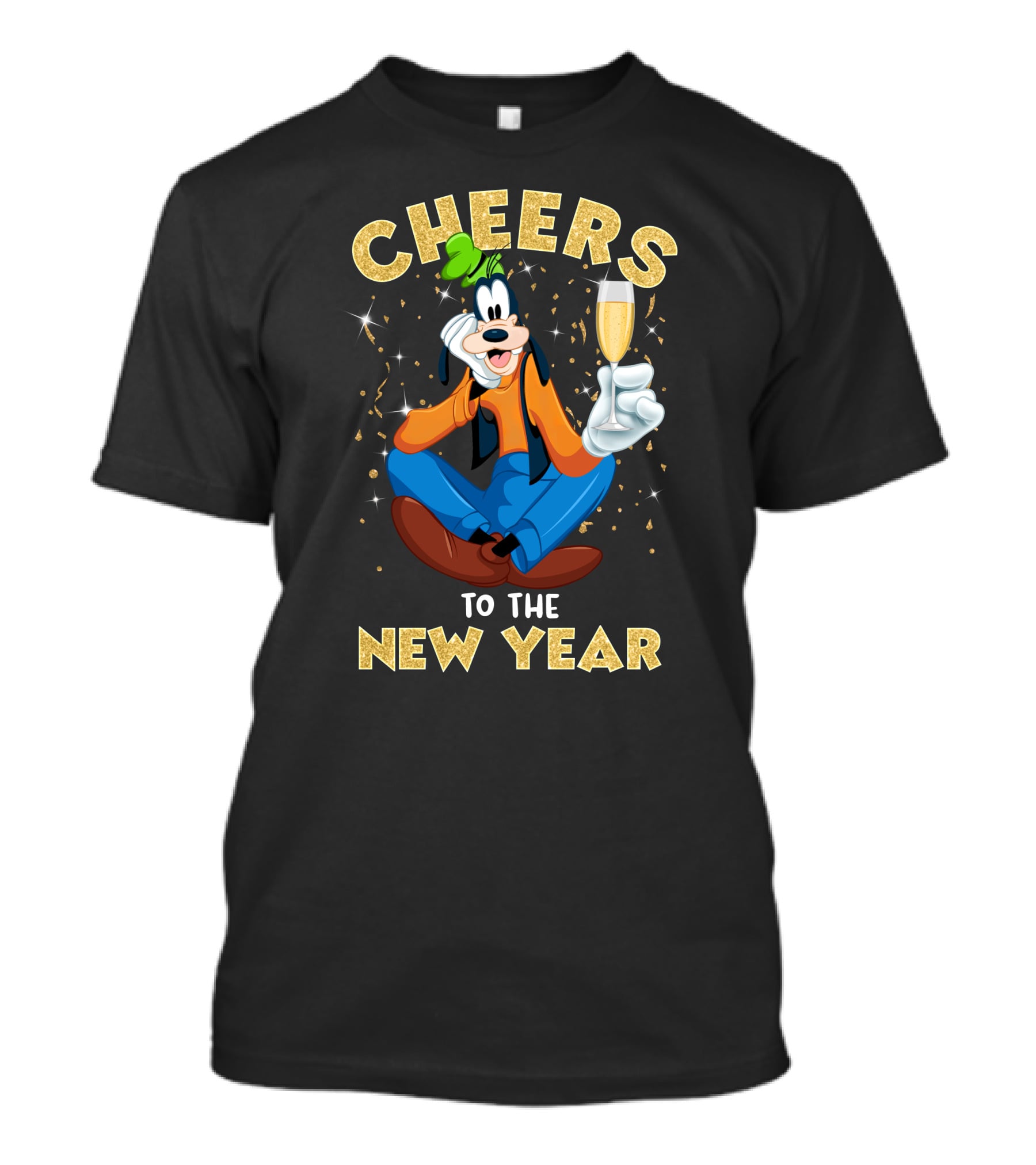 Cheers To The New Year Gf Champagne T-Shirt