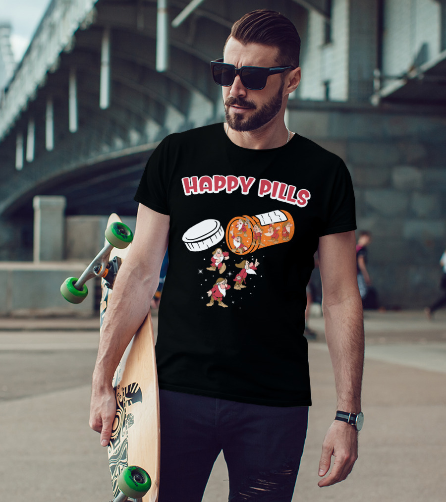 HAPPY PILLS Grumpy Seven Dwarfs T-Shirt