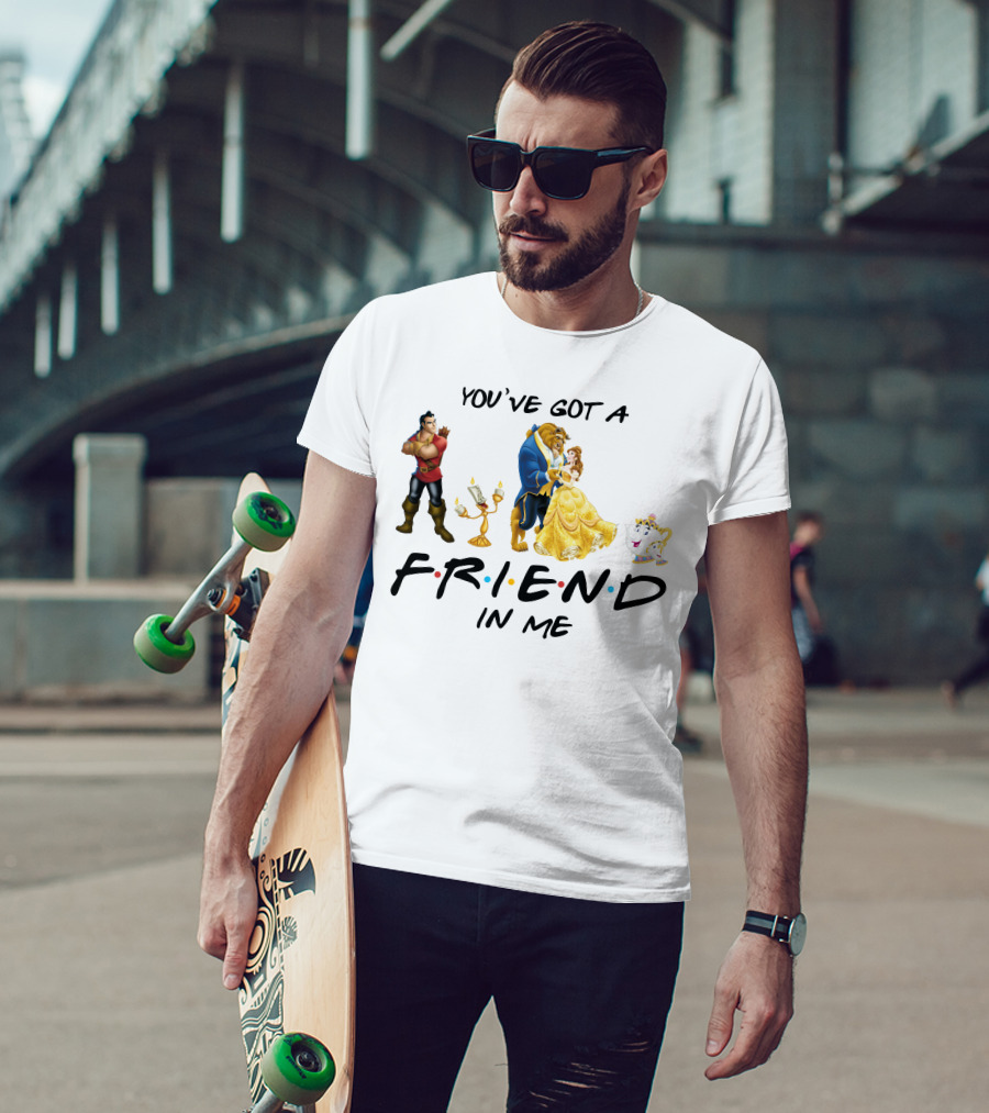 You've Got A Friend In Me Beauty And The Beast Friends Icons T-Shirt