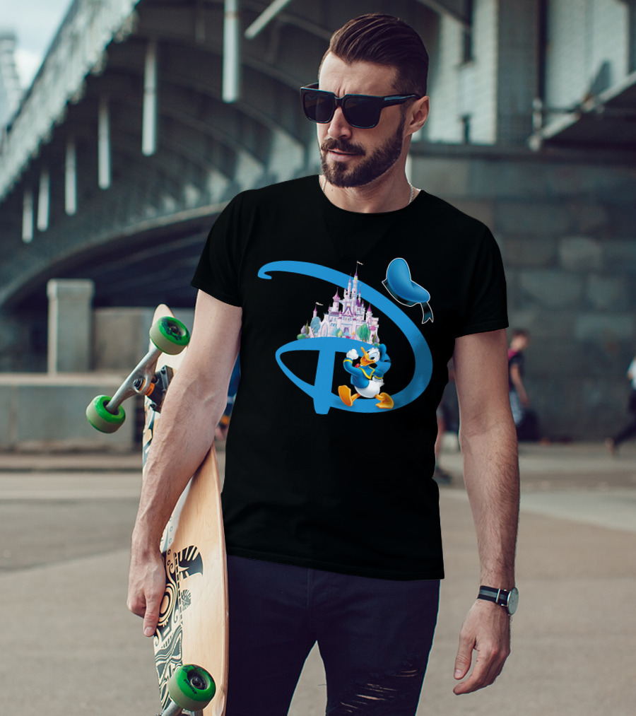 Donald Disney Castle T-Shirt
