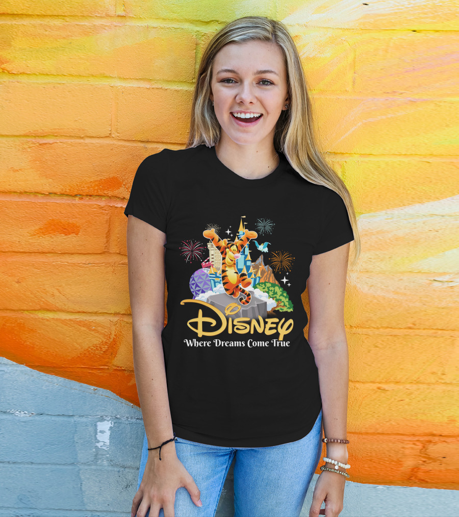 Disney Tigger Where Dreams Come True T-Shirt