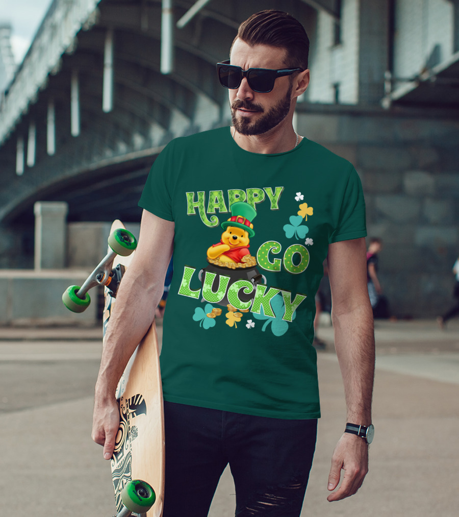 Happy Go Lucky Pooh T-Shirt