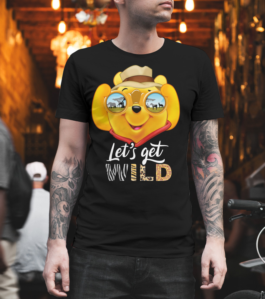 Let's Get Wild Pooh Safari Adventure T-Shirt