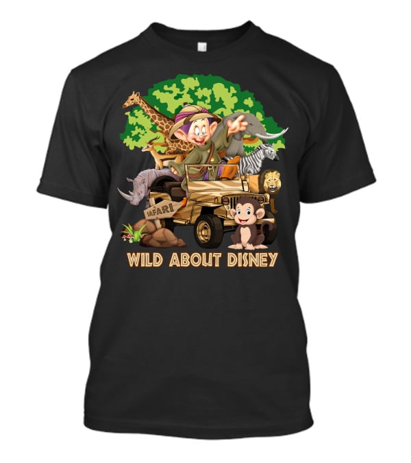 Wild About Disney Dopey Safari Adventure T-Shirt