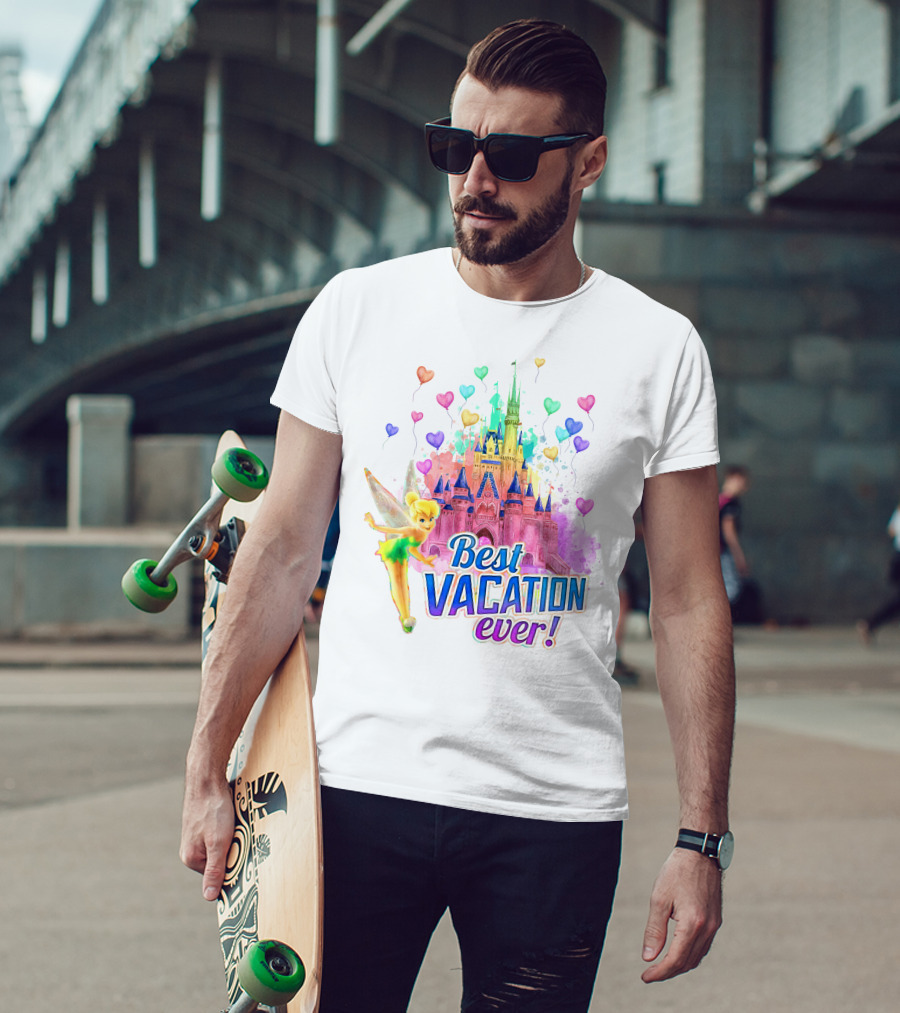 Tinkerbell Best Vacation Ever T-Shirt