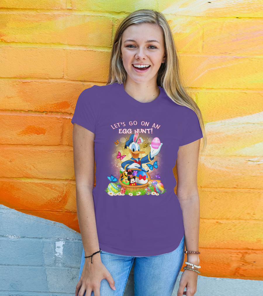 Let's Go On An Egg Hunt! Donald T-Shirt