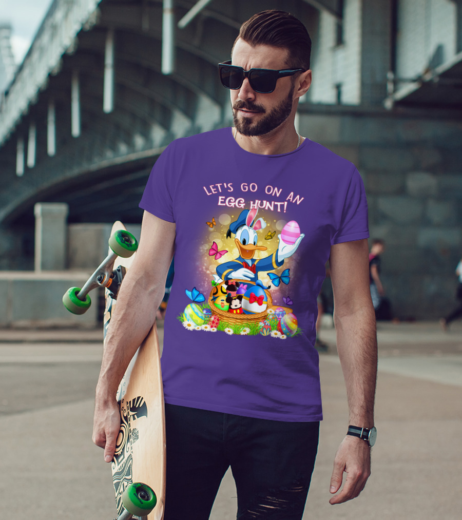 Let's Go On An Egg Hunt! Donald T-Shirt