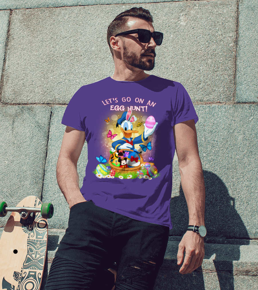 Let's Go On An Egg Hunt! Donald T-Shirt