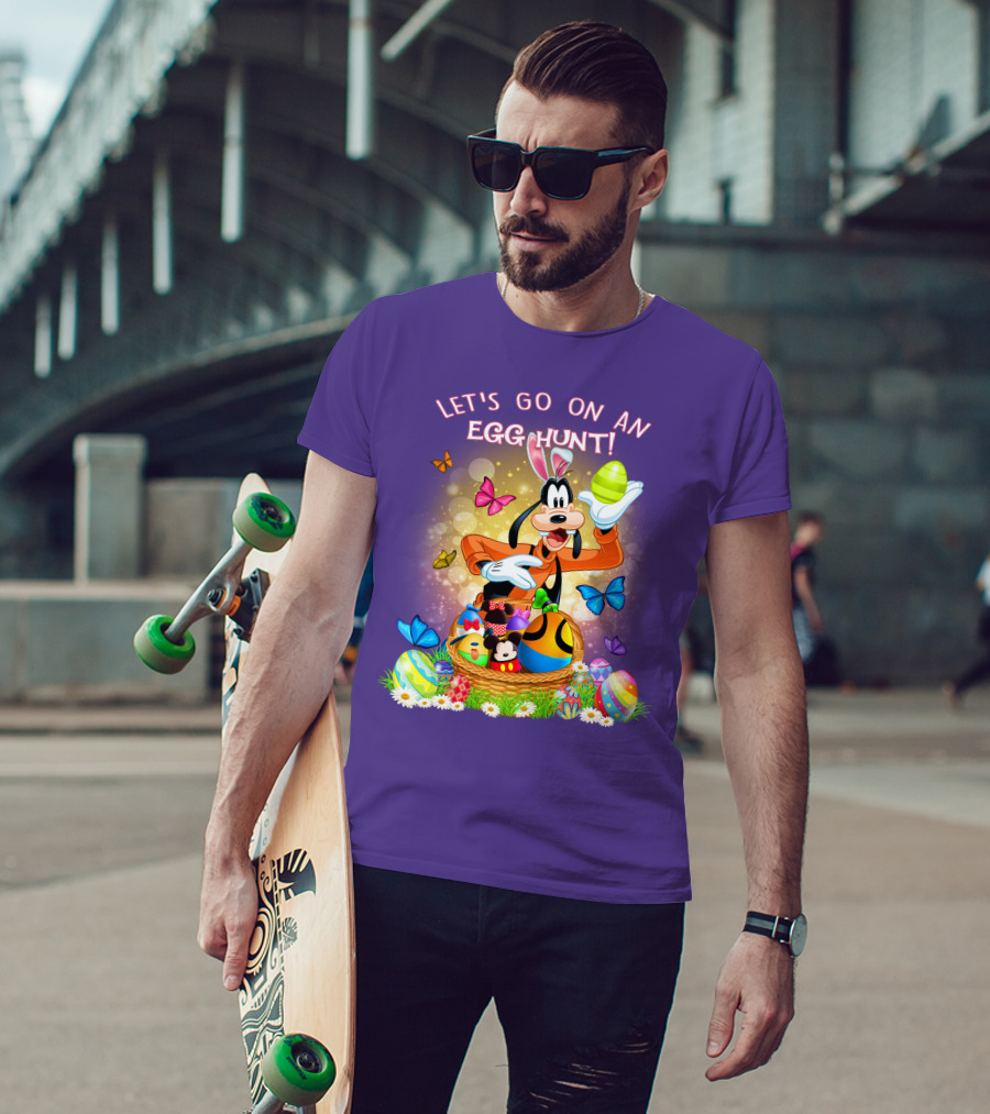 Goofy Let's Go On An Egg Hunt! T-Shirt