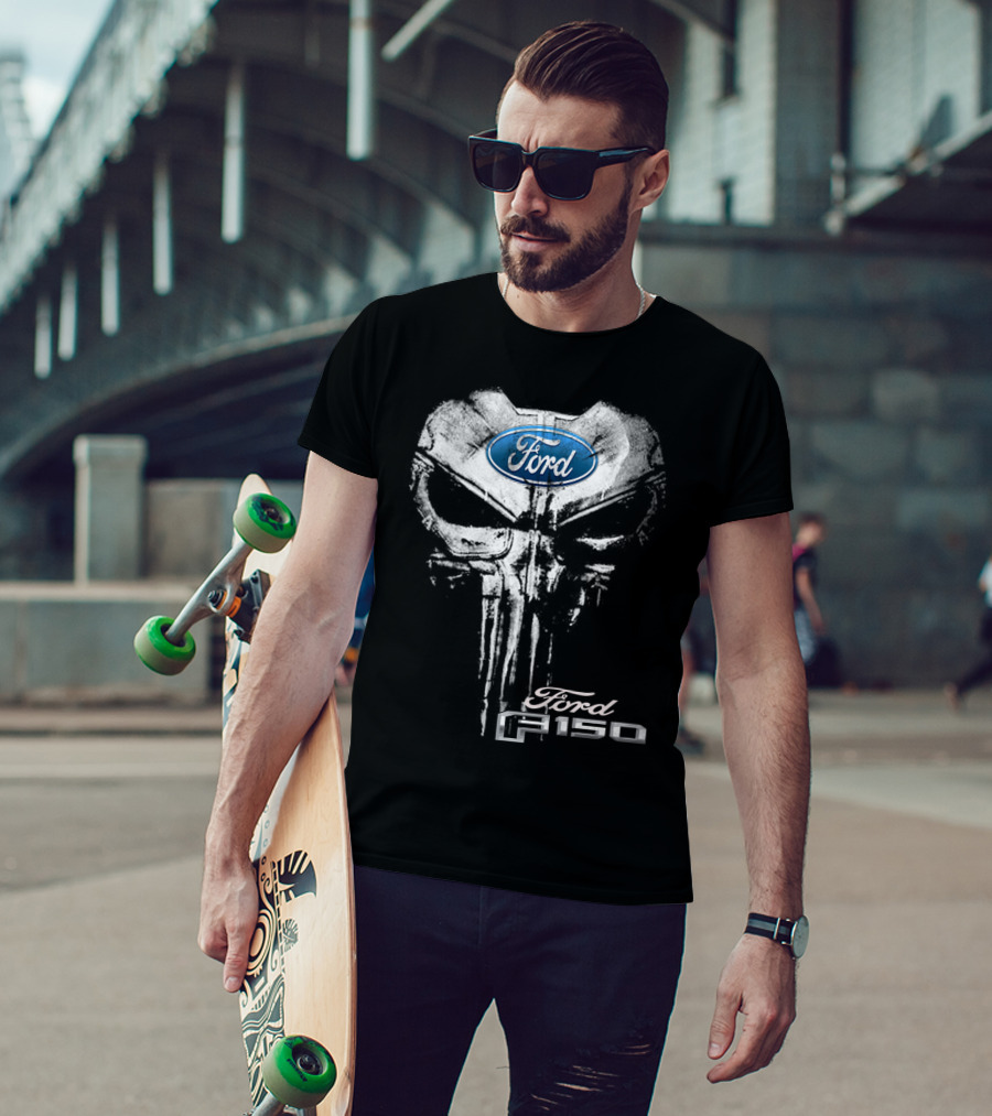 Ford F150 Punisher Skull T-Shirt
