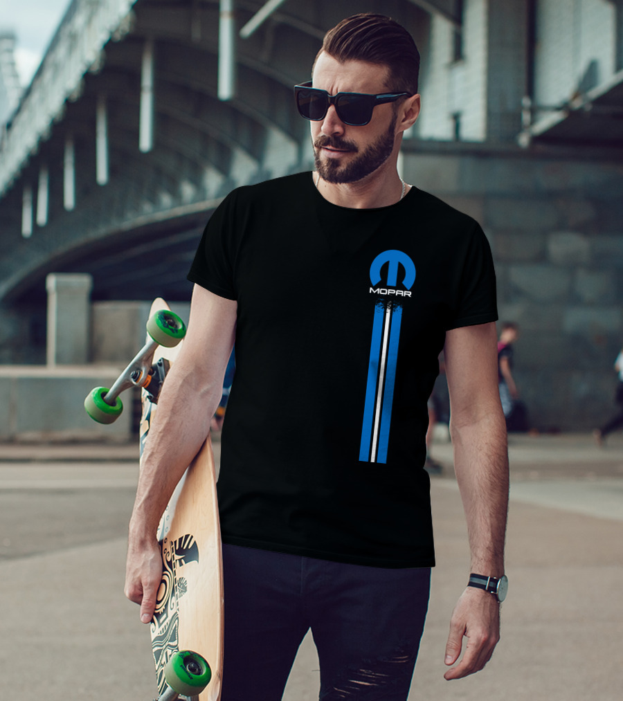 MOPAR Blue Stripes T-Shirt