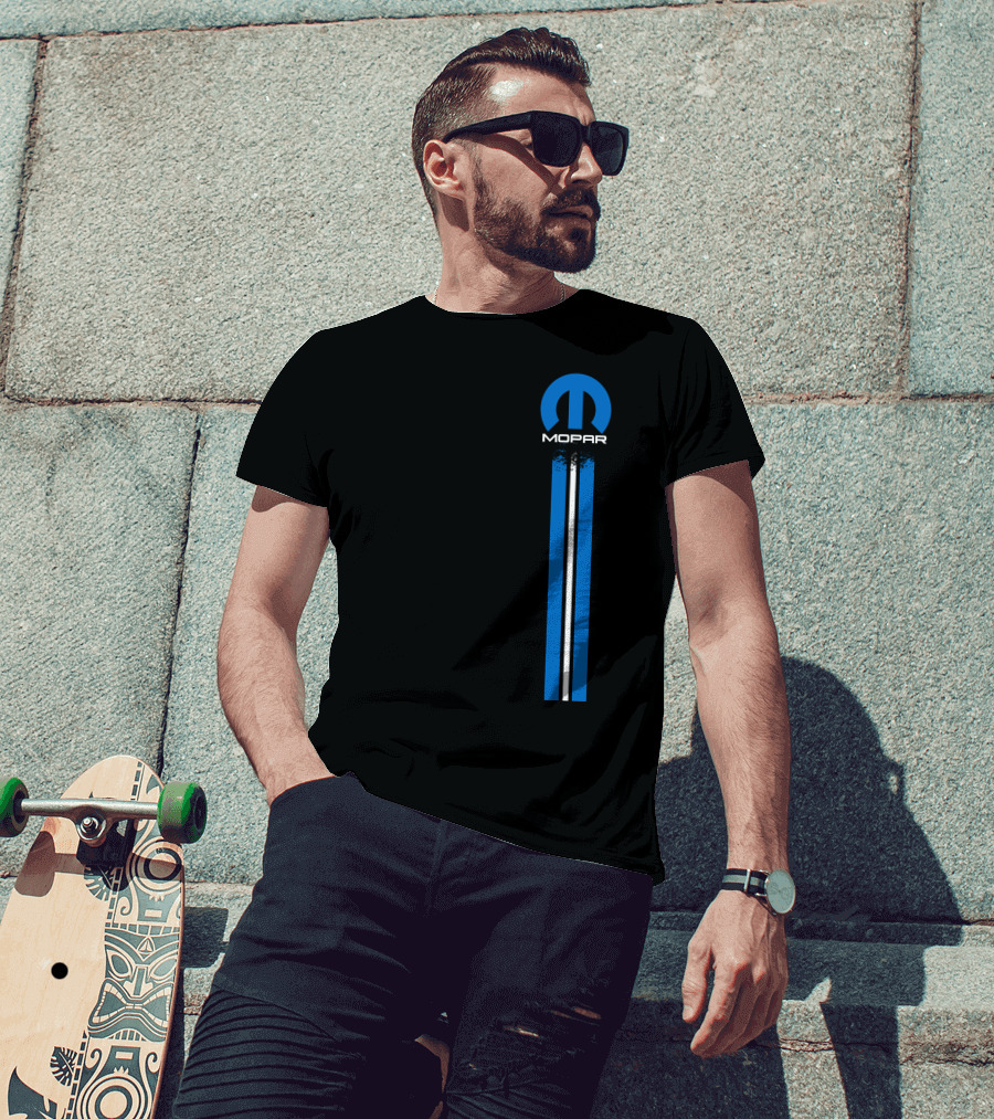 MOPAR Blue Stripes T-Shirt
