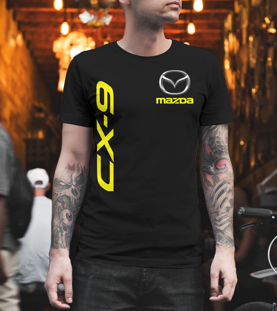 Mazda CX-9 Logo Design in T-Shirt