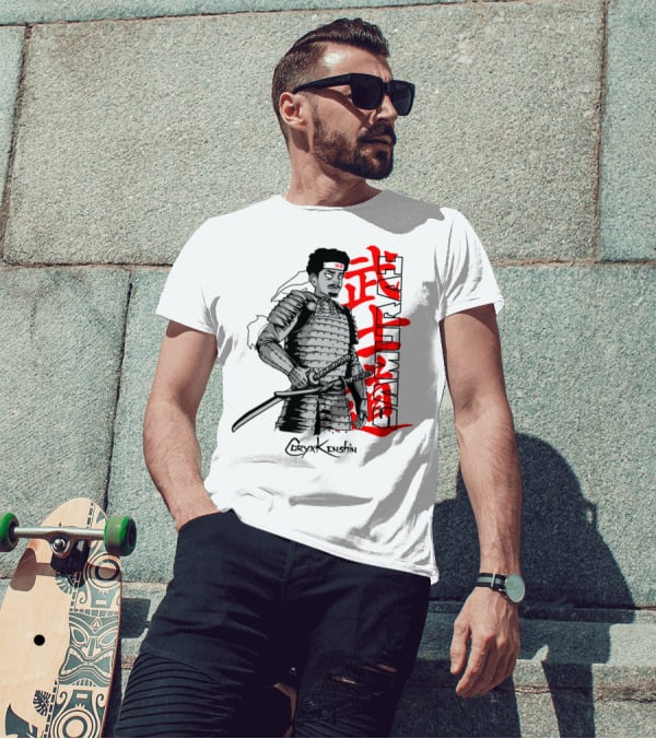 CoryxKenshin Samurai Warrior T-Shirt