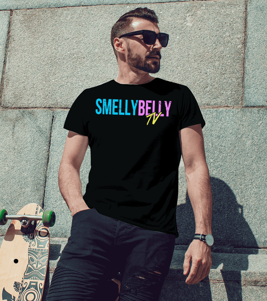 Smelly Belly TV Logo Aesthetic T-Shirt