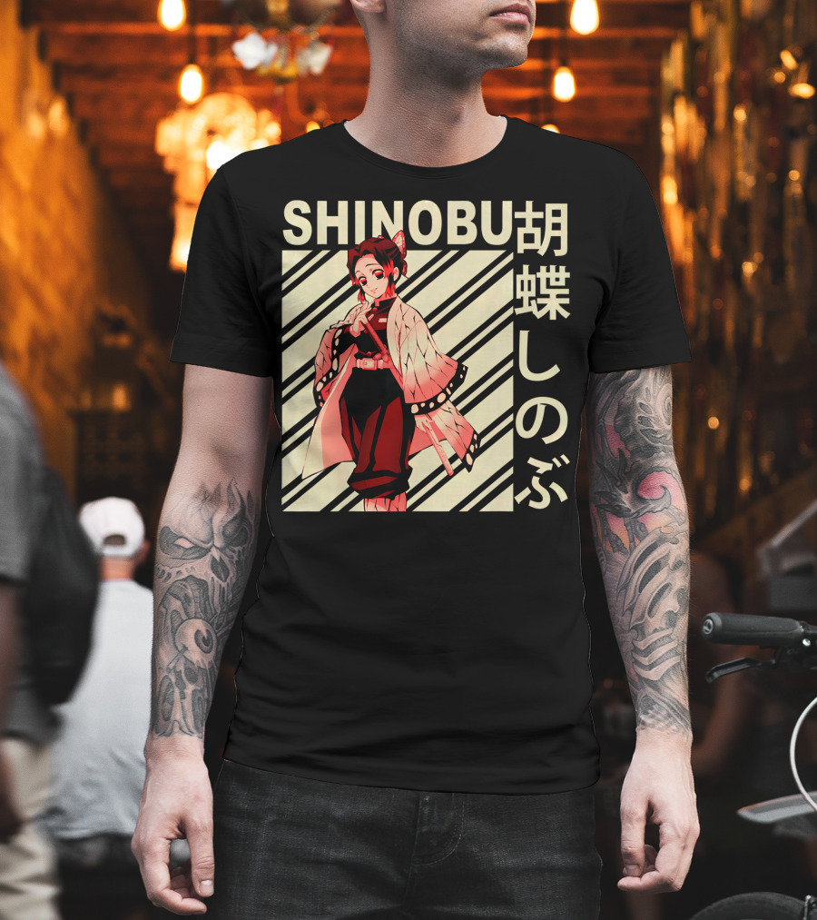 SHINOBU Kimetsu no Yaiba Demon Slayer Character T-Shirt