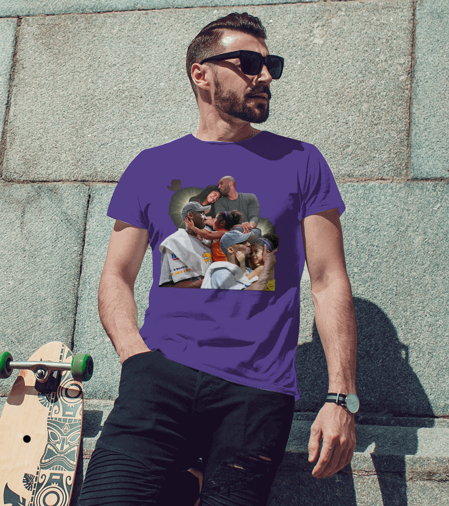 Kobe And Gigi Celebration Los Angeles Lakers Moments T-Shirt