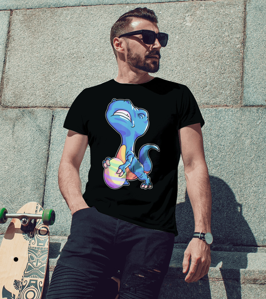 Dinosaur Egg Easter Rex Hates Hunting T-Shirt