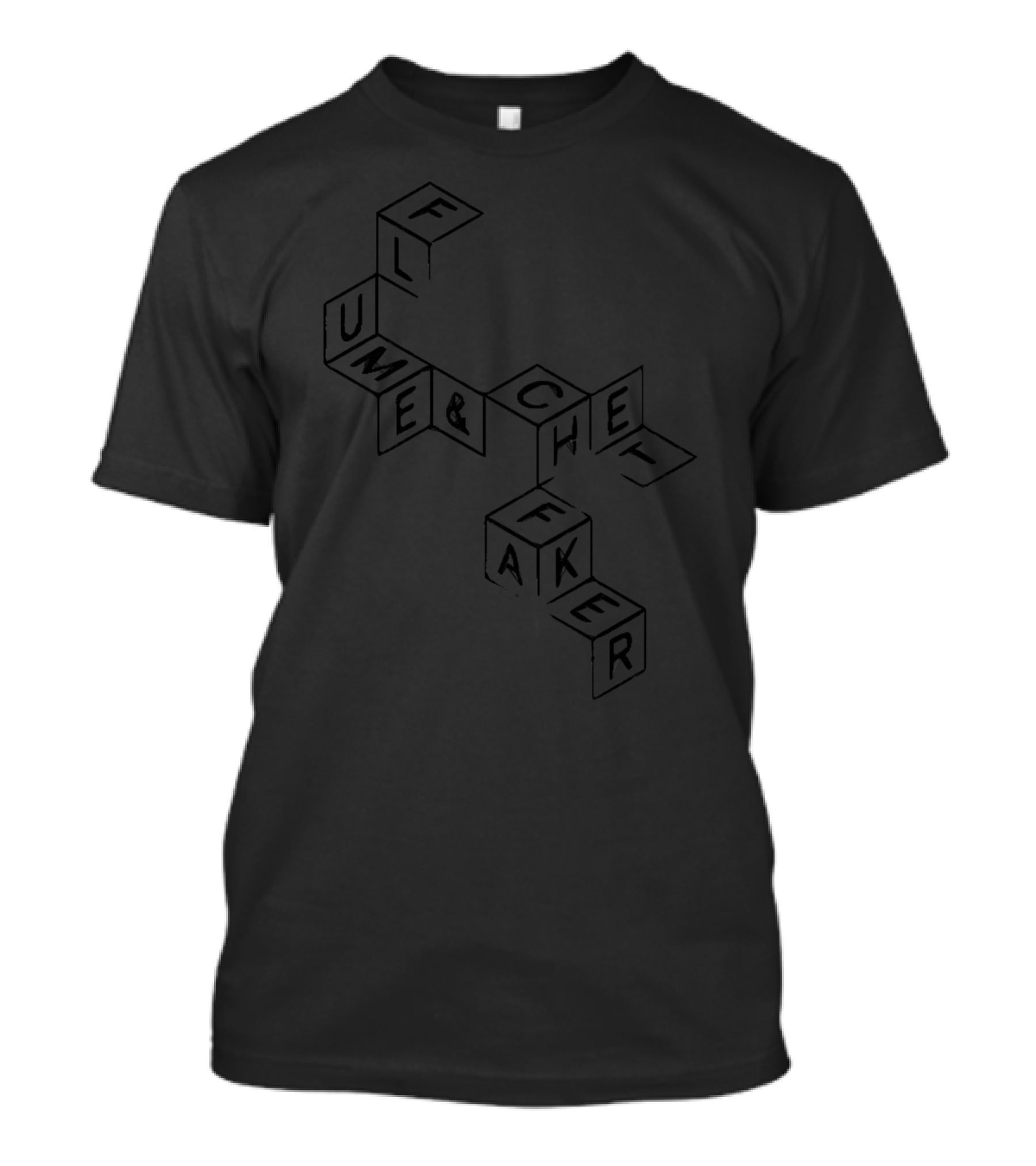 Flume And Chet Faker Lockjaw Cubes T-Shirt