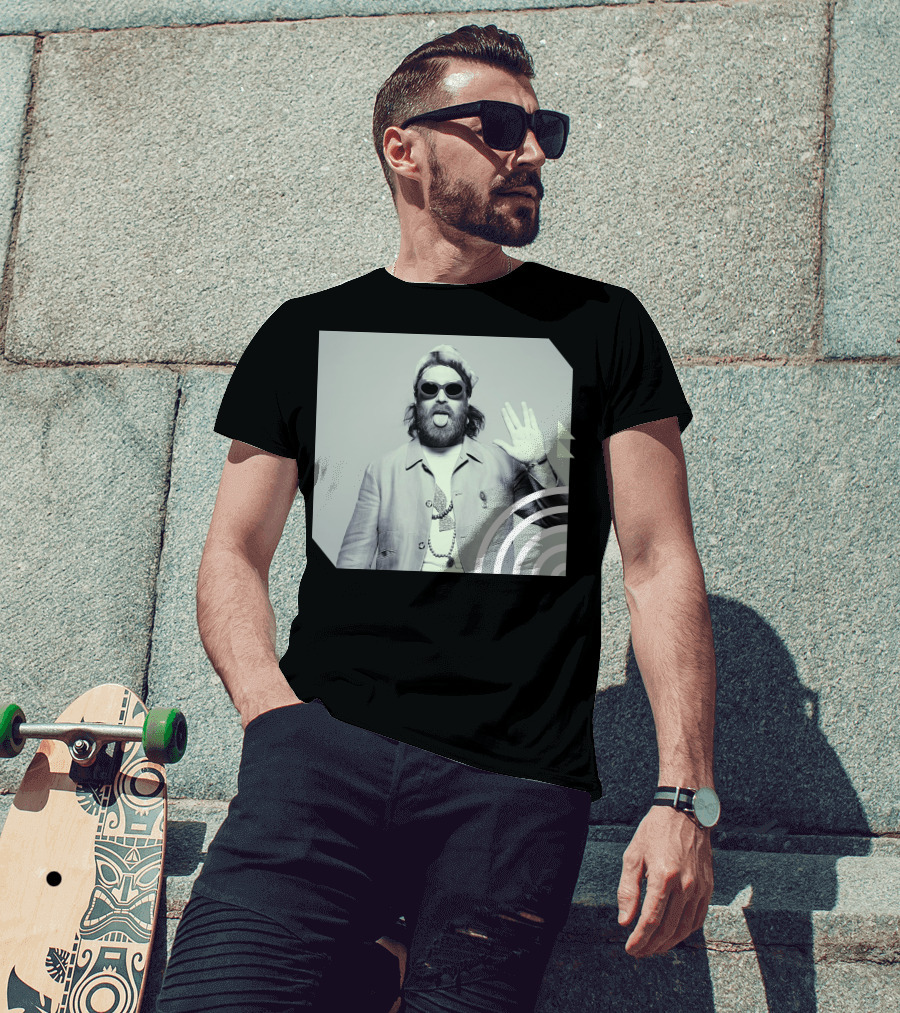 Chet Faker Hi With Sunglasses And Hand Gesture T-Shirt