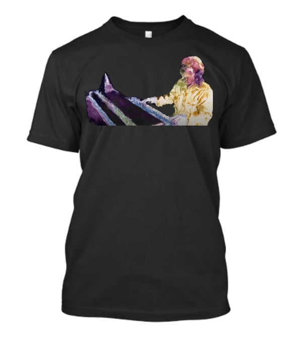 Get High Psychedelic Piano Player T-Shirt